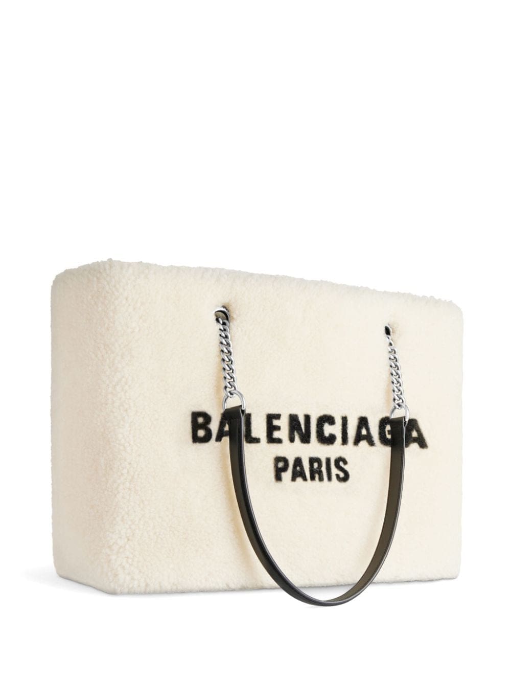 Balenciaga Duty Free medium shearling tote bag - Image 5