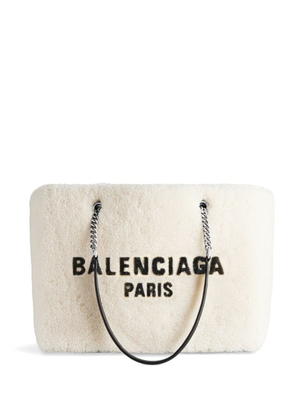 Balenciaga Duty Free medium shearling tote bag