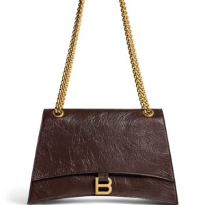 Balenciaga medium Crush leather shoulder bag