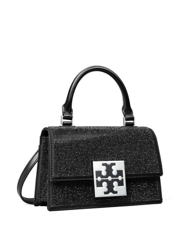 Tory Burch mini Bon Bon rhinestone-embellished tote bag - Image 4
