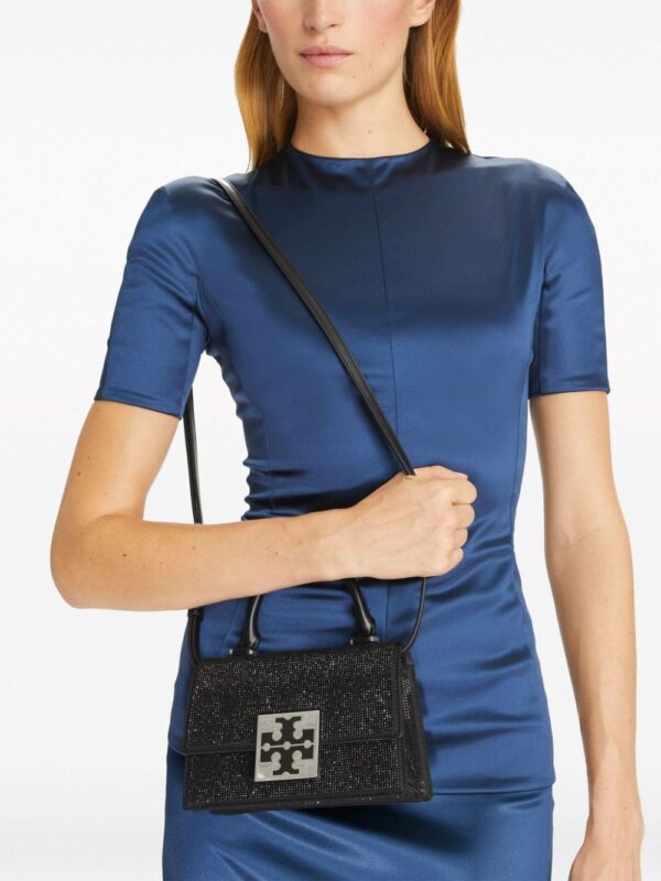 Tory Burch mini Bon Bon rhinestone-embellished tote bag - Image 2