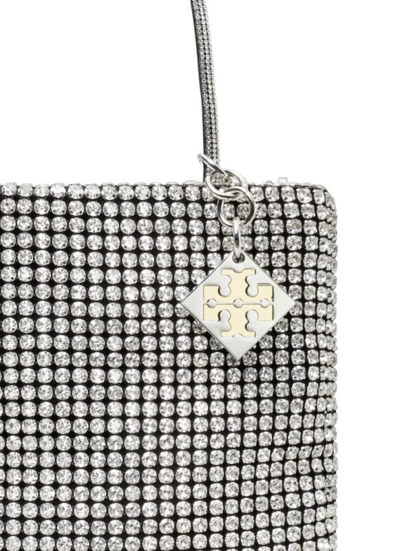 Tory Burch mini Night Owl crystal-embellished tote bag - Image 5