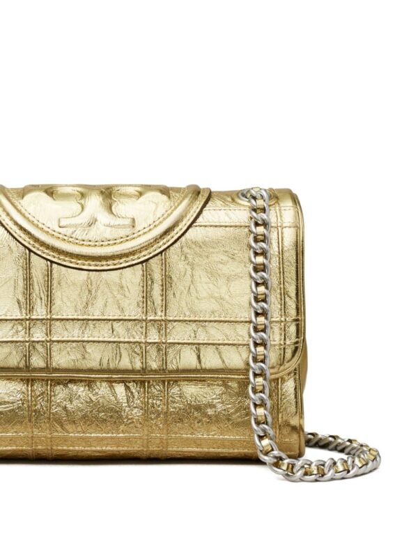 Tory Burch Fleming Soft quilted shoulder bag - Image 4
