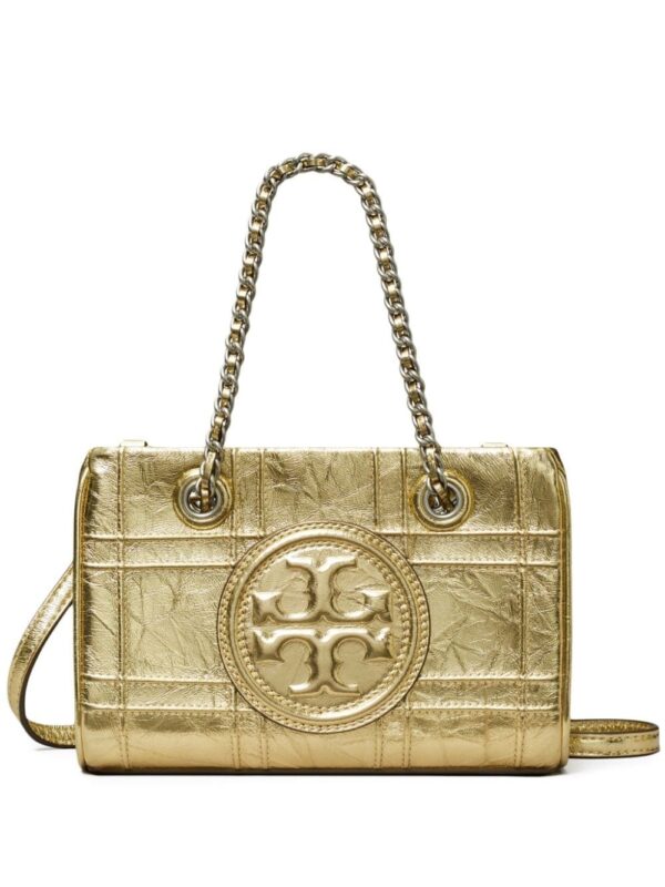 Tory Burch Fleming metallic mini bag