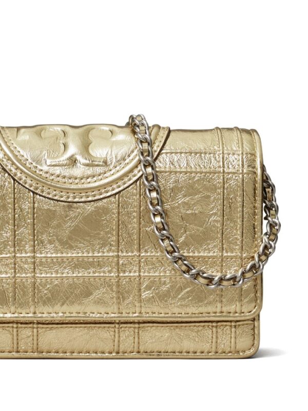 Tory Burch Fleming Soft quilted shoulder bag - Image 4