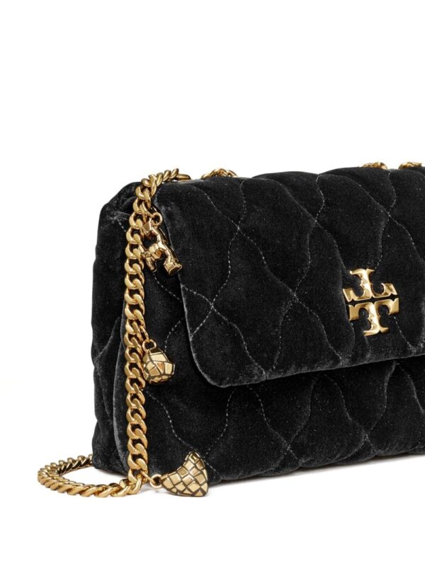 Tory Burch small Kira velvet shoulder bag - Image 4