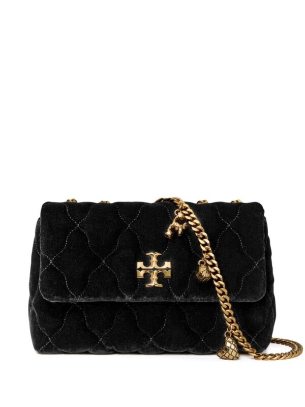 Tory Burch small Kira velvet shoulder bag