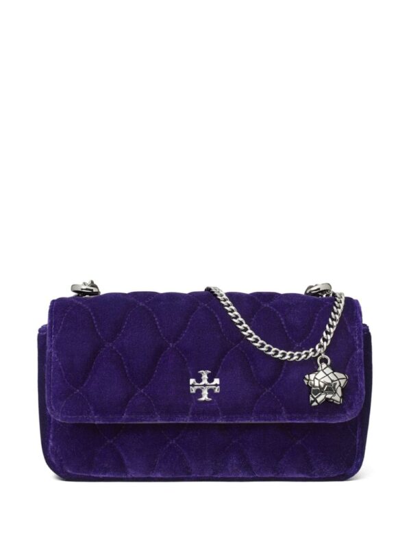 Tory Burch mini Kira velvet crossbody bag