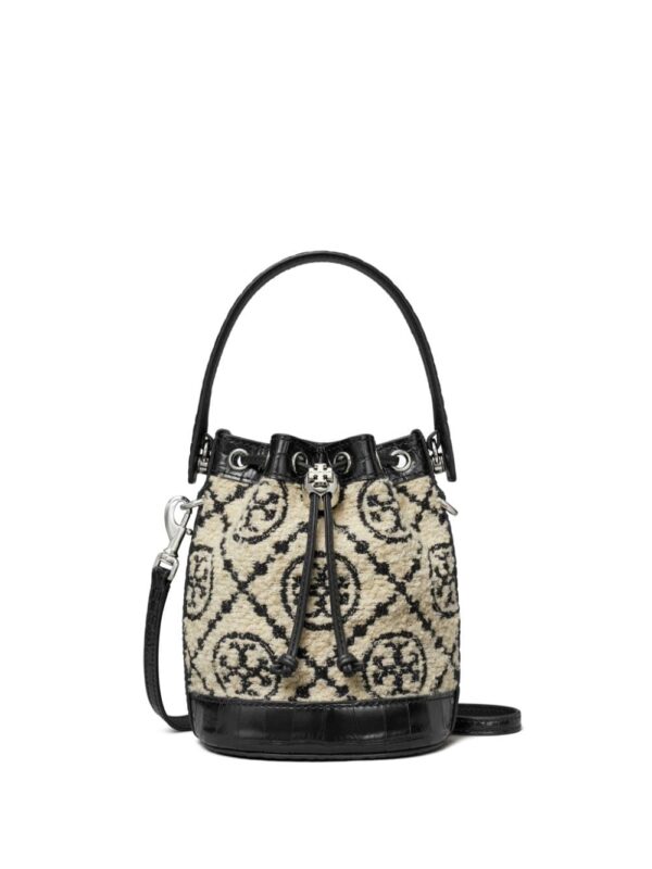 Tory Burch mini bouclé bucket bag