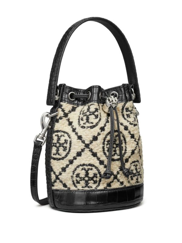Tory Burch mini bouclé bucket bag - Image 4
