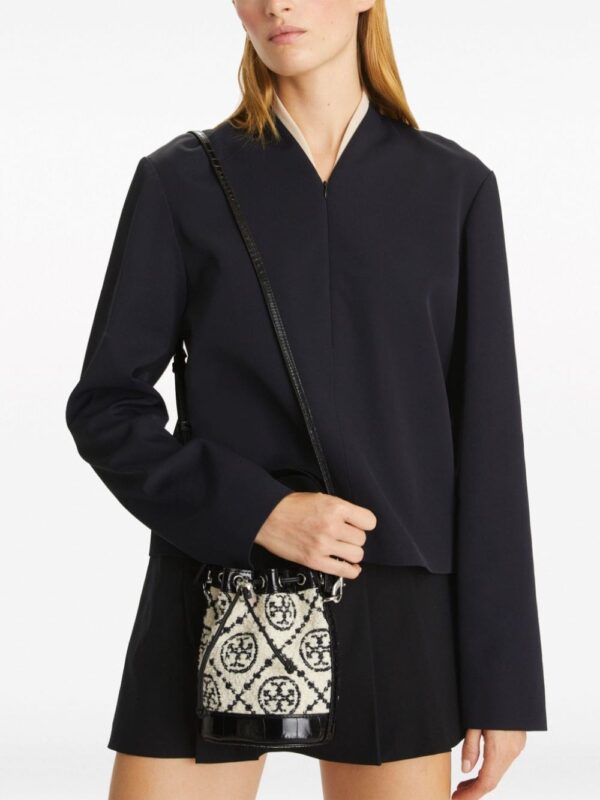 Tory Burch mini bouclé bucket bag - Image 2
