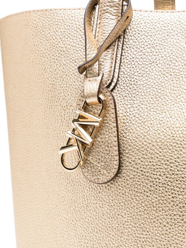 Michael Kors extra-large Eliza reversible metallic tote bag - Image 4