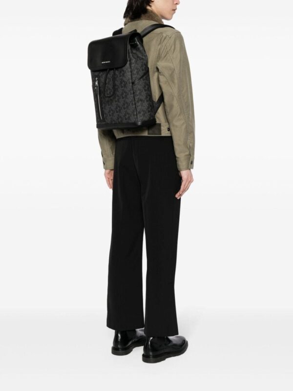 Michael Kors Hudson Empire Signature Logo leather backpack - Image 2