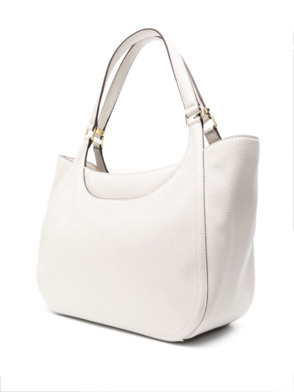 DKNY logo-lettering faux-leather shoulder bag - Image 3