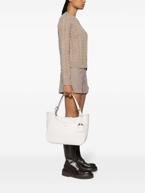 DKNY logo-lettering faux-leather shoulder bag - Image 2