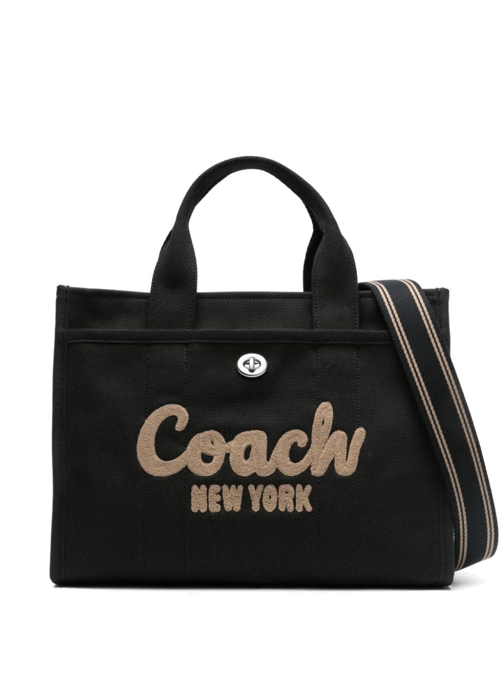 Coach Field logo-appliqué tote bag