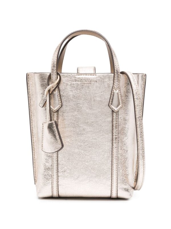 Tory Burch mini Perry metallic tote bag