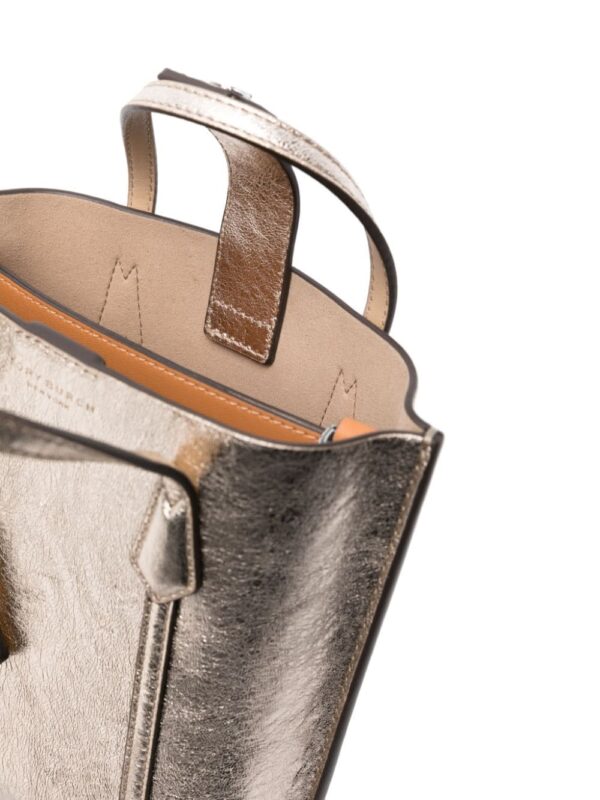 Tory Burch mini Perry metallic tote bag - Image 5