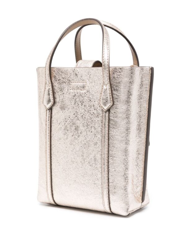 Tory Burch mini Perry metallic tote bag - Image 3