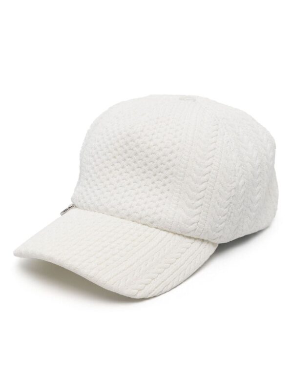 Jacquemus La Casquette Belo cable-knit cap