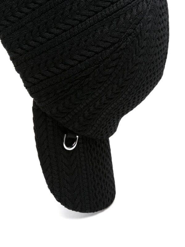 Jacquemus La Casquette Belo cable-knit cap - Image 2