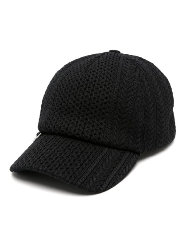 Jacquemus La Casquette Belo cable-knit cap