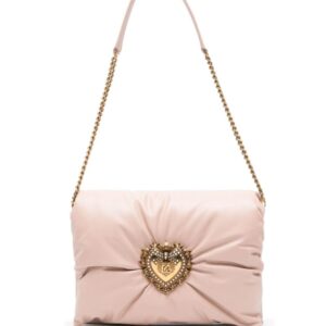Dolce & Gabbana medium Devotion logo-plaque leather shoulder bag