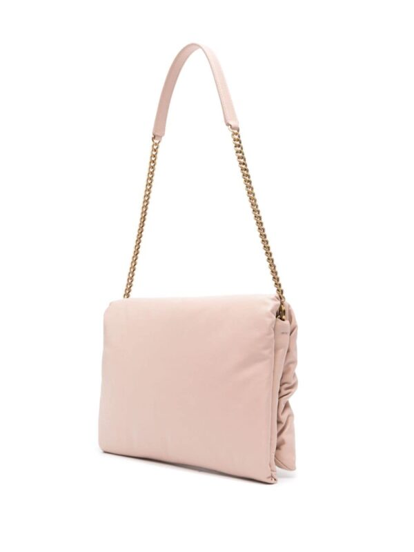 Dolce & Gabbana medium Devotion logo-plaque leather shoulder bag - Image 3