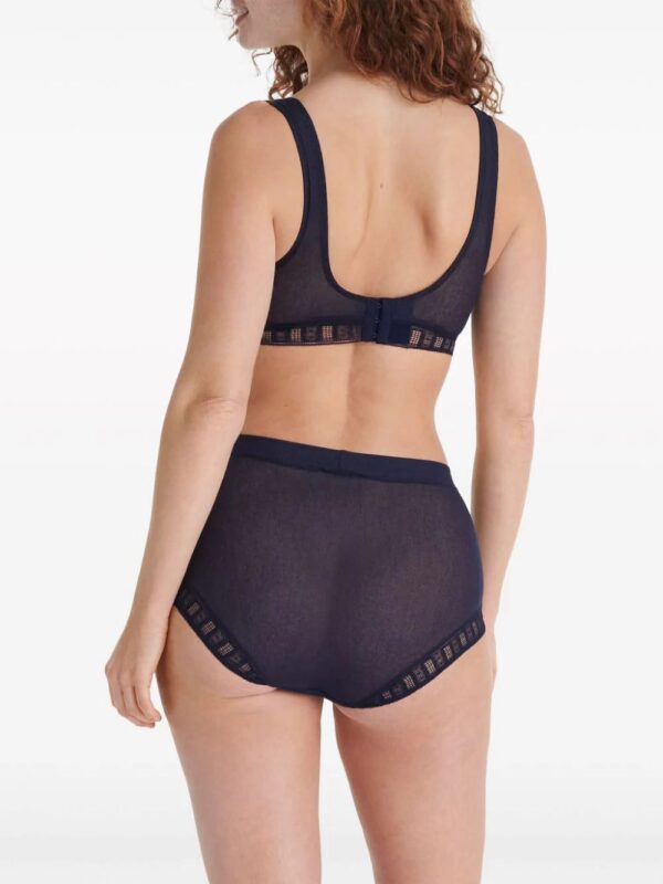 ERES  Chiffon crop top bra - Image 4