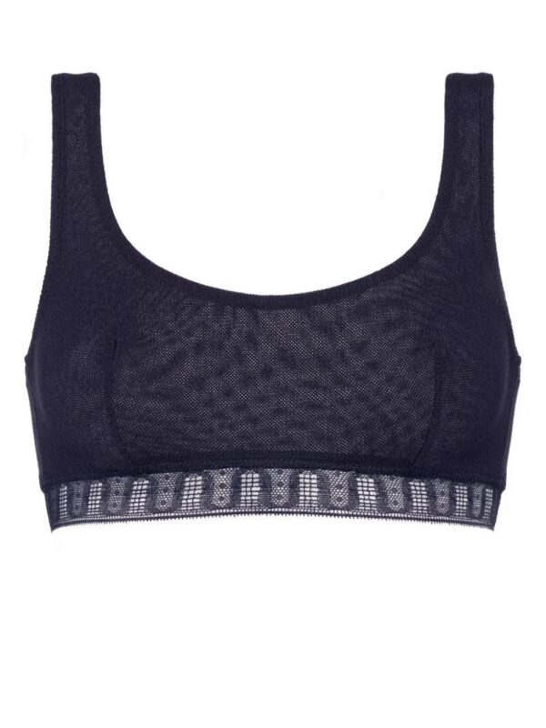ERES  Chiffon crop top bra