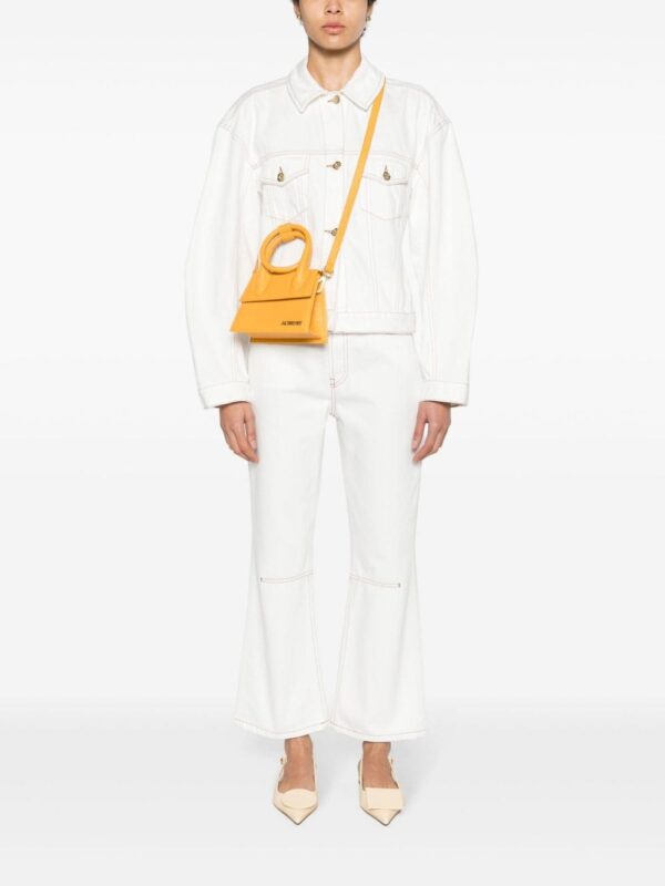 Jacquemus Le Chiquito Noeud leather tote bag - Image 2