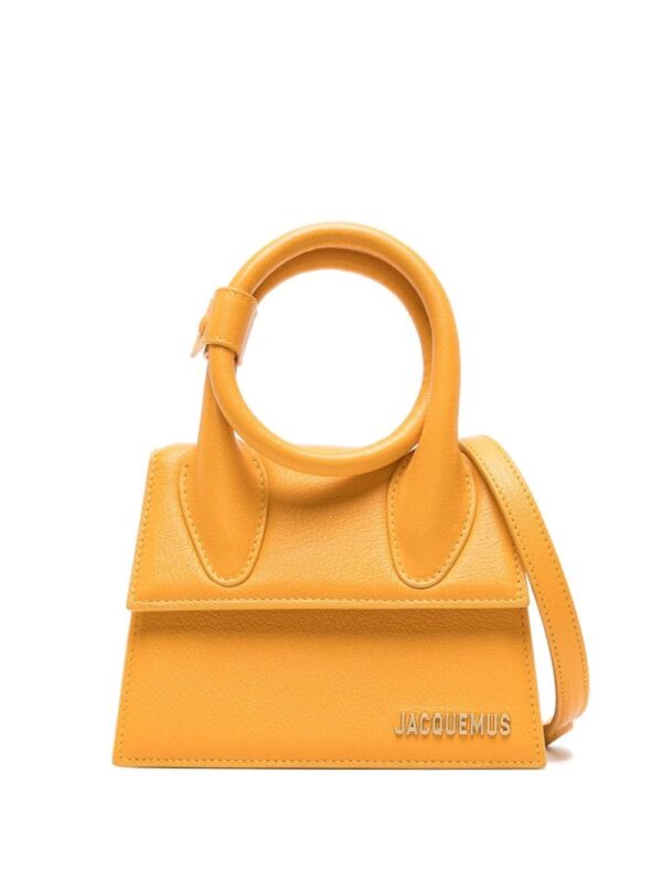 Jacquemus Le Chiquito Noeud leather tote bag