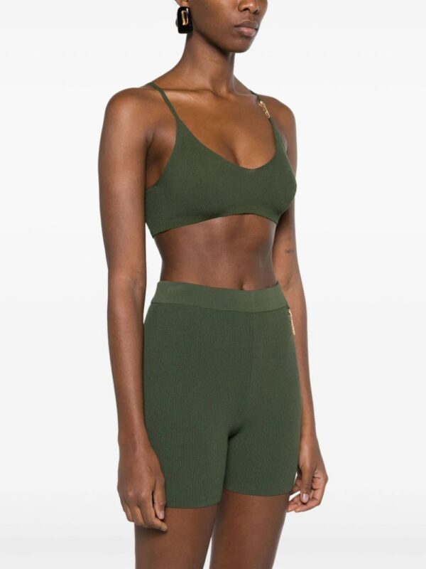 Jacquemus  Le Bandeau Pralu knitted bralette - Image 3