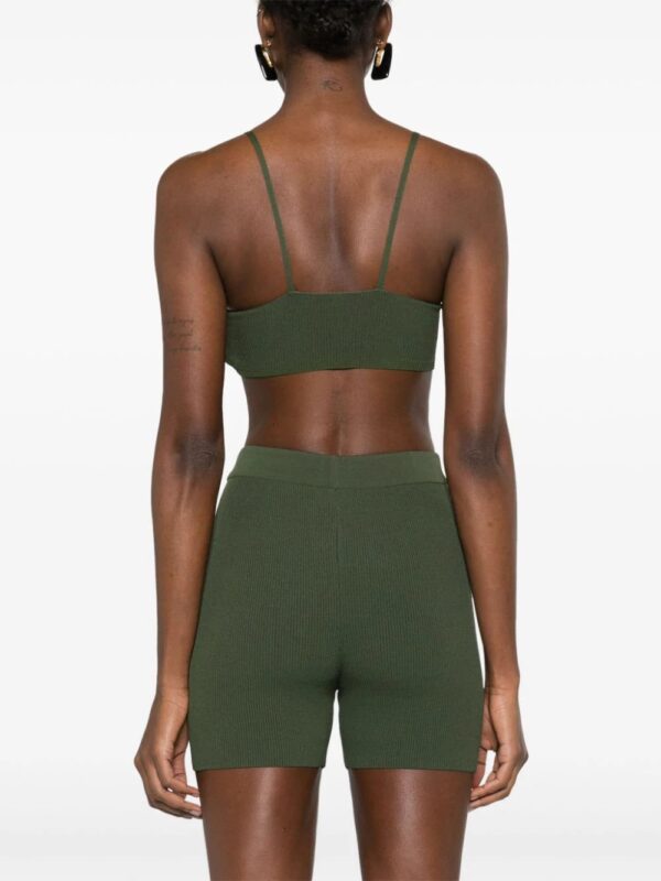 Jacquemus  Le Bandeau Pralu knitted bralette - Image 4