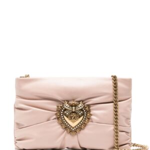 Dolce & Gabbana small Devotion leather shoulder bag