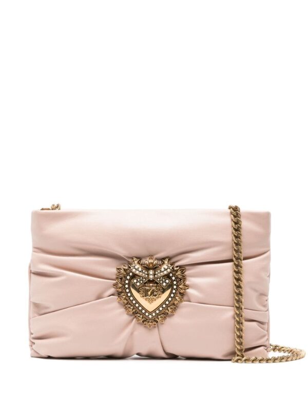 Dolce & Gabbana small Devotion leather shoulder bag
