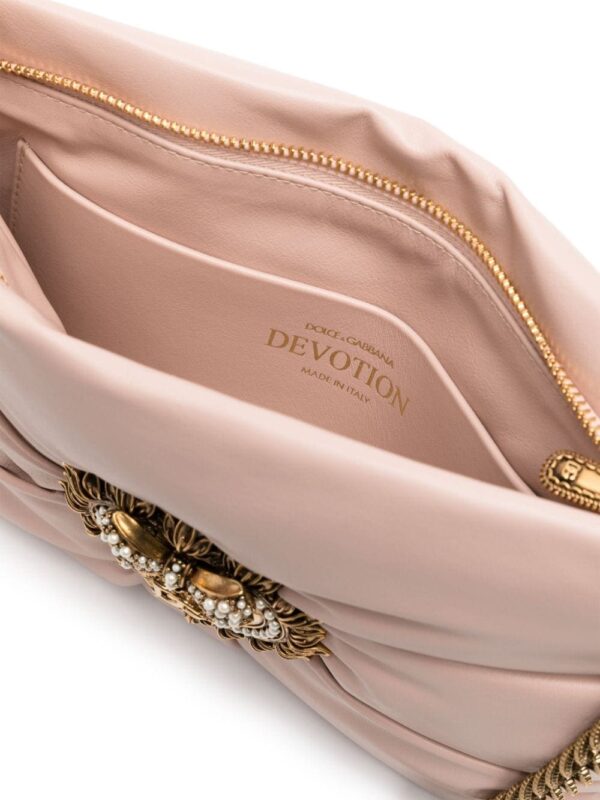 Dolce & Gabbana small Devotion leather shoulder bag - Image 5