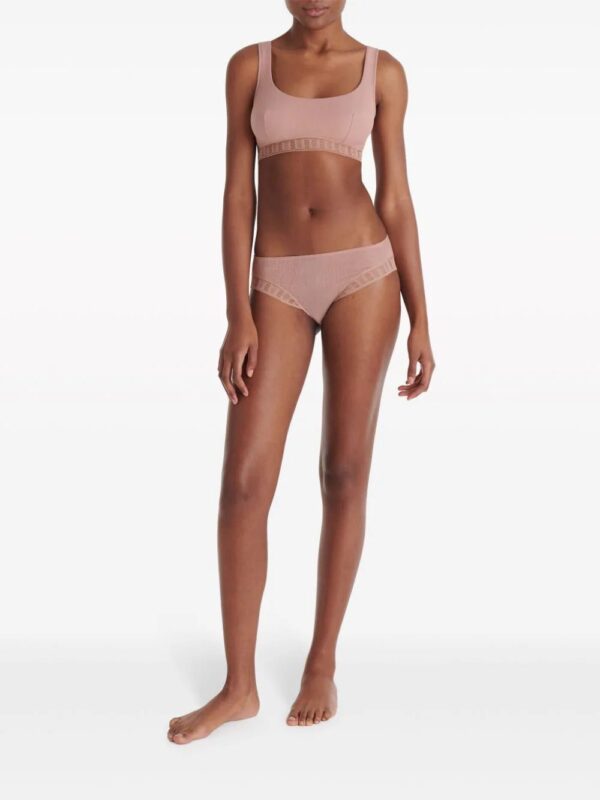 ERES  Chiffon crop top bra - Image 2
