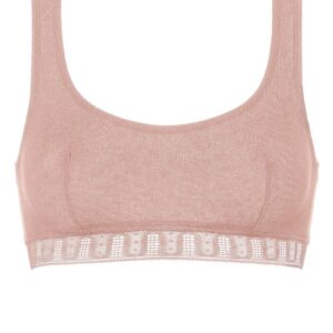 ERES Chiffon crop top bra