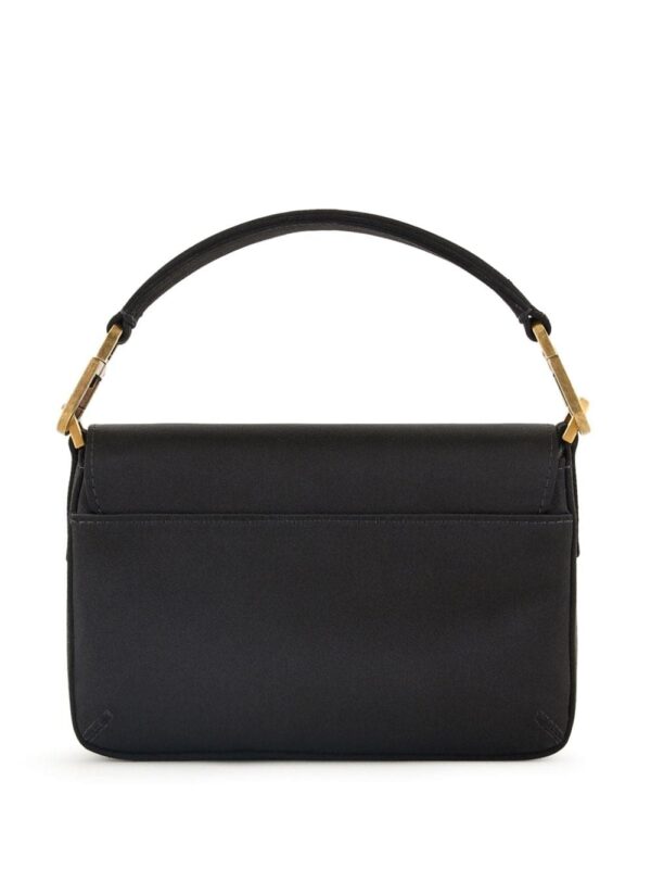 Giorgio Armani small La Prima suede shoulder bag - Image 2
