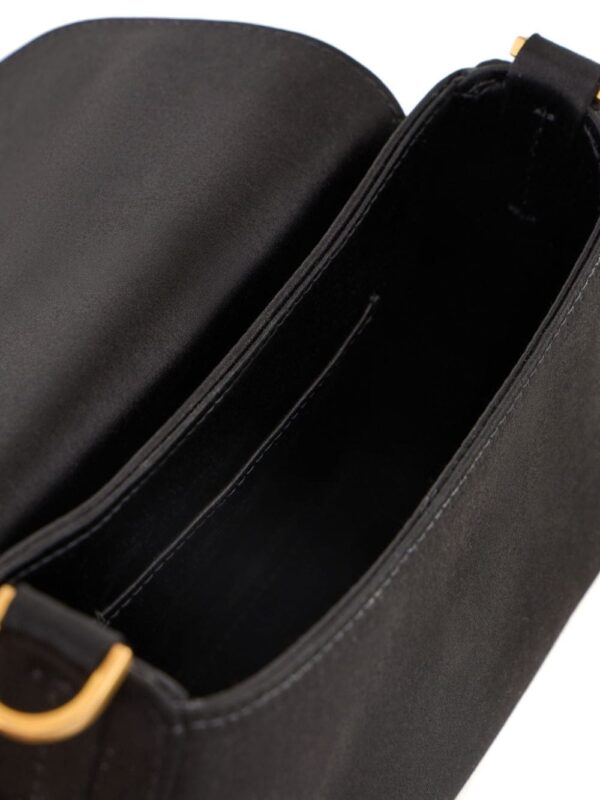 Giorgio Armani small La Prima suede shoulder bag - Image 4