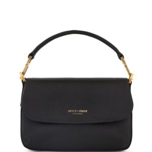 Giorgio Armani small La Prima suede shoulder bag