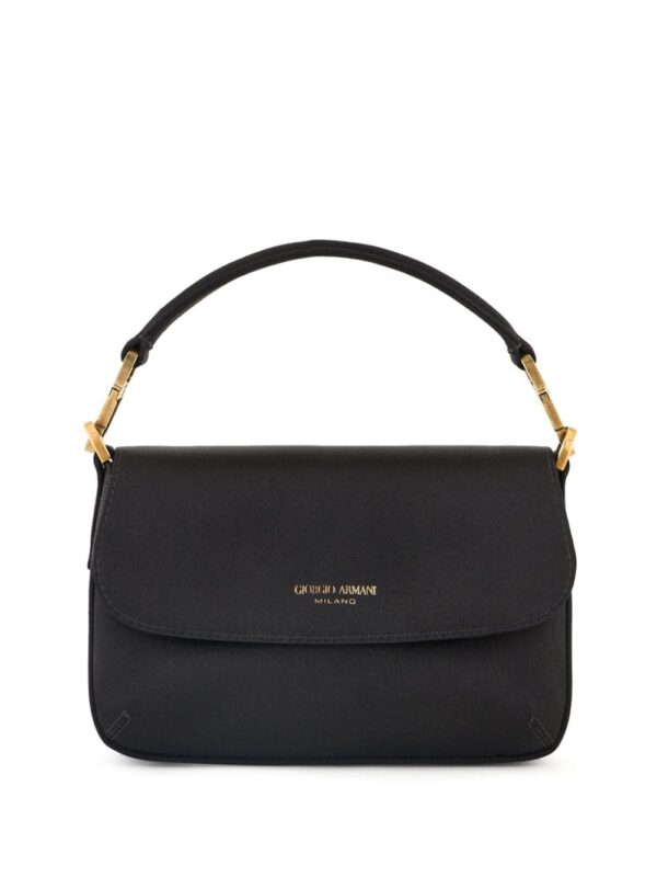 Giorgio Armani small La Prima suede shoulder bag