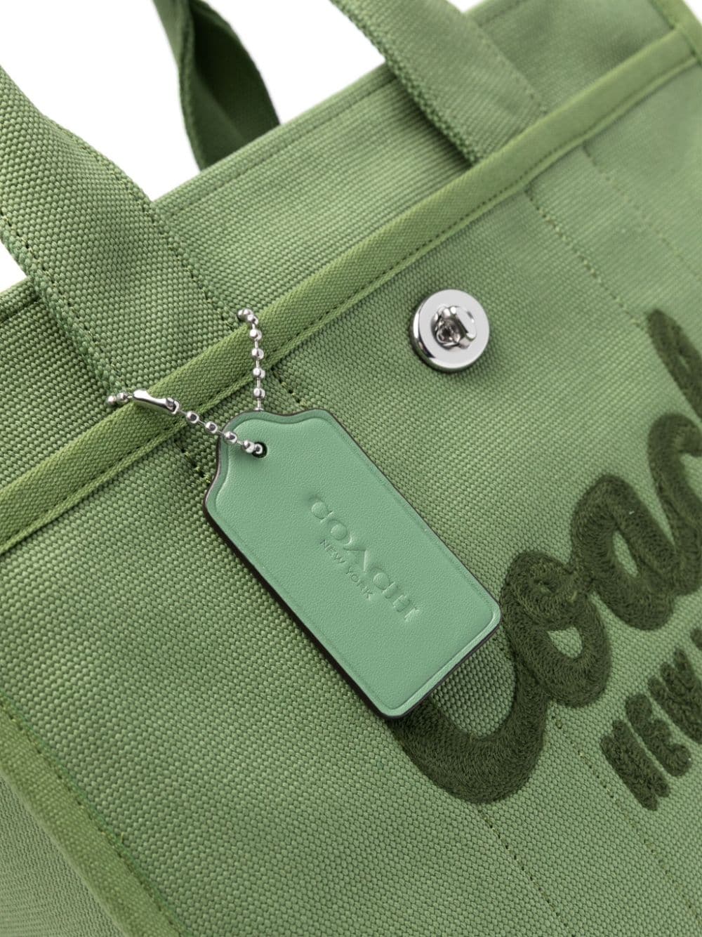Coach Cargo logo-appliqué tote bag - Image 4