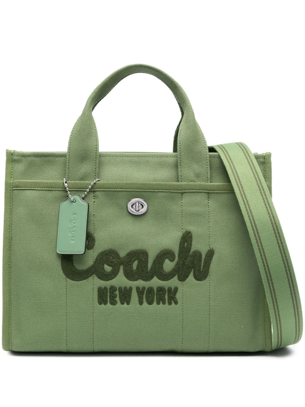 Coach Cargo logo-appliqué tote bag