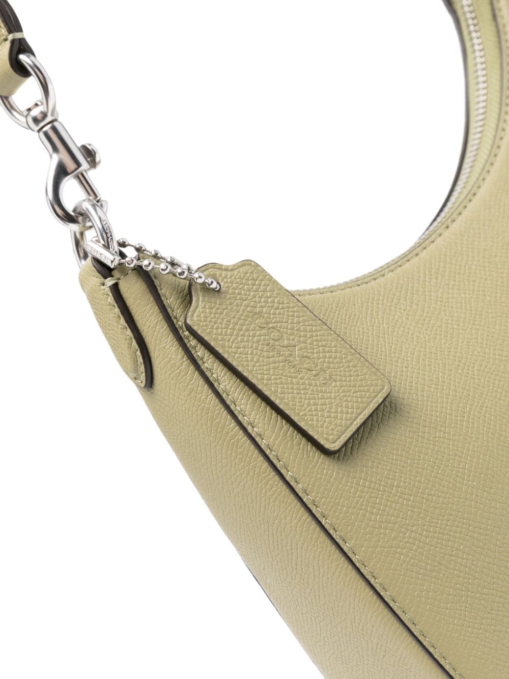 Coach logo-plaque leather tote bag - Image 4