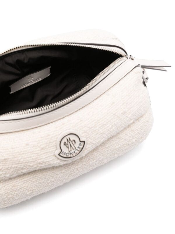 Moncler Keoni bouclé cross body bag - Image 5