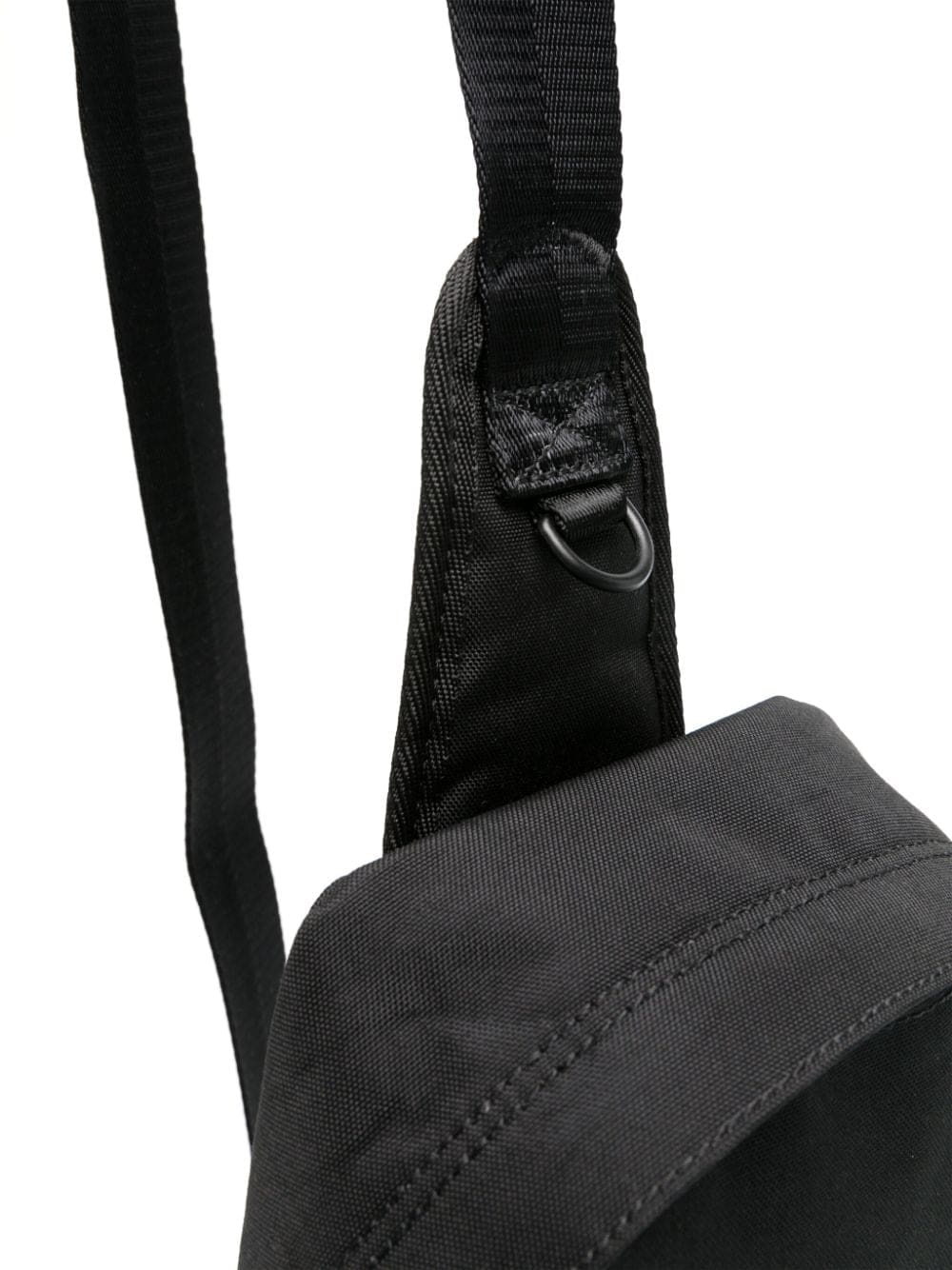 Diesel logo-tag messenger bag - Image 4