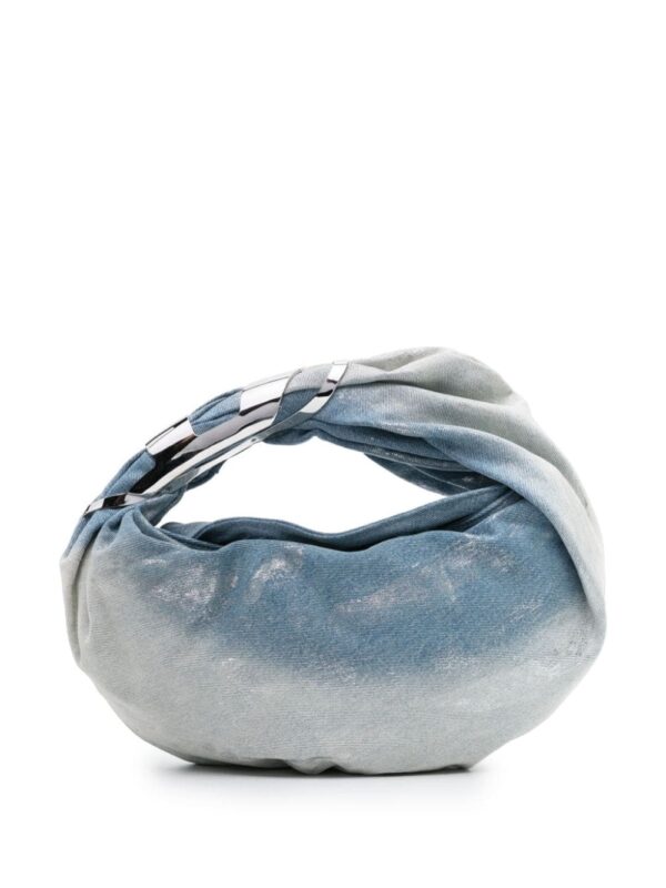 Diesel Grab-D metallic-effect shoulder bag