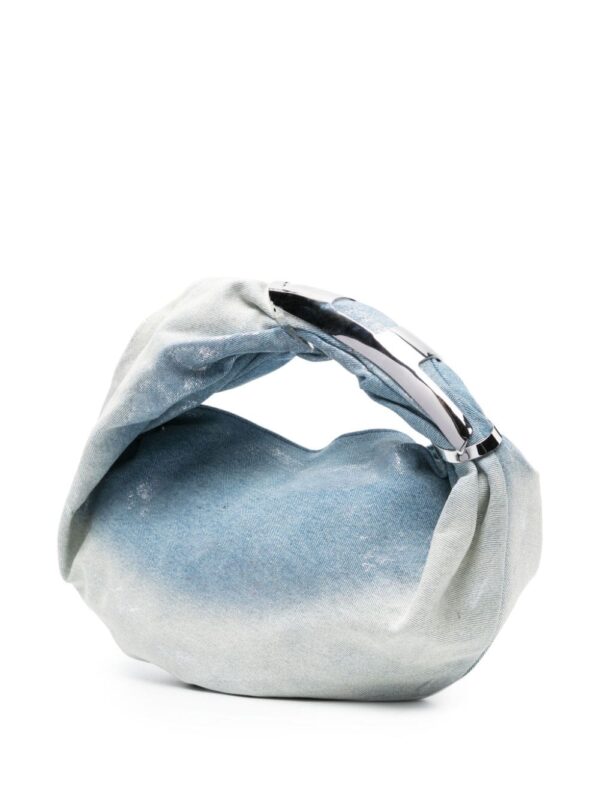 Diesel Grab-D metallic-effect shoulder bag - Image 3